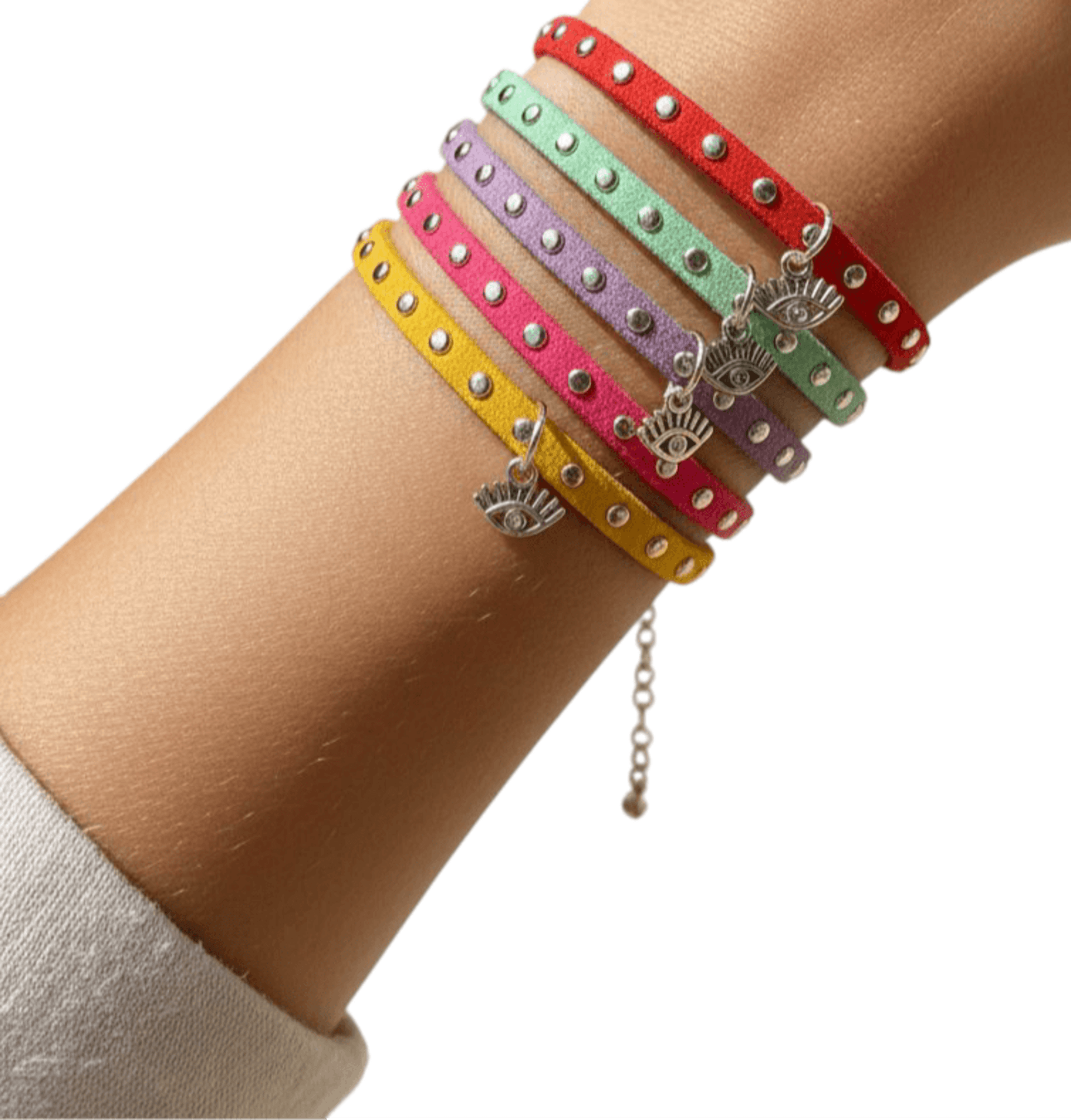 Pulseras cuero veggie - 1