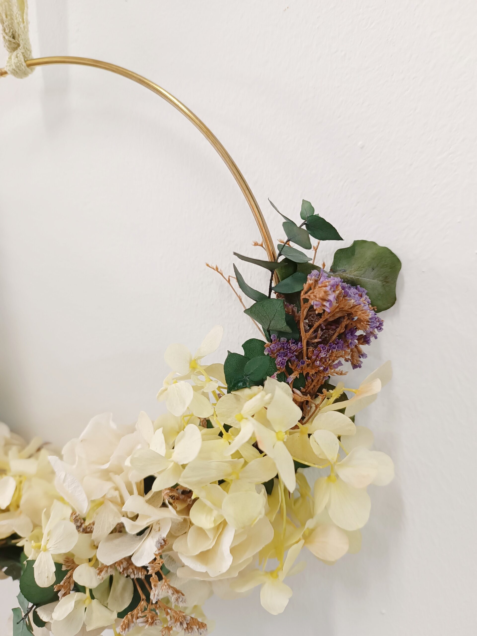 Corona de flores preservadas Lima - 6