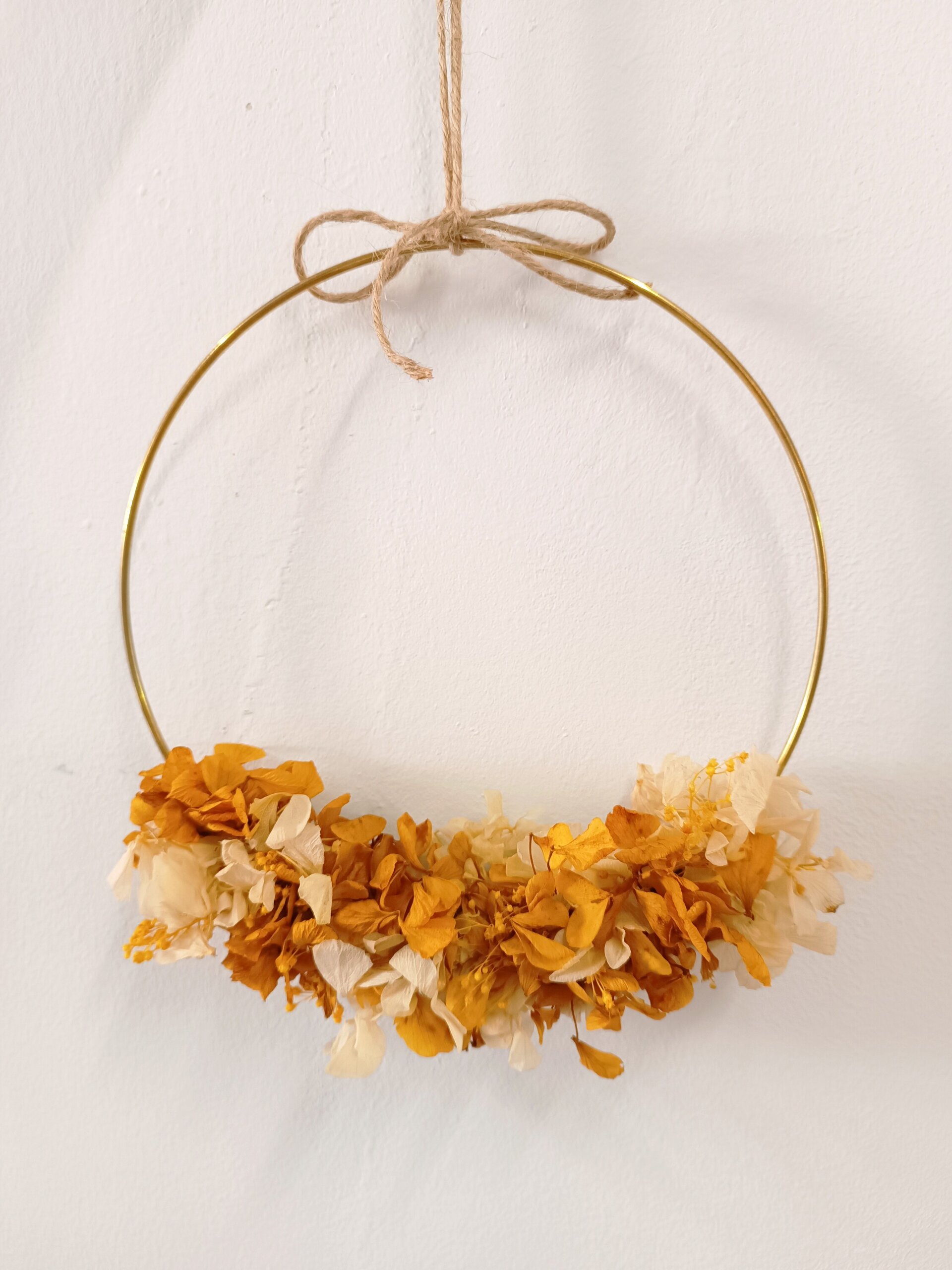 Corona de flores preservadas Dora - 2