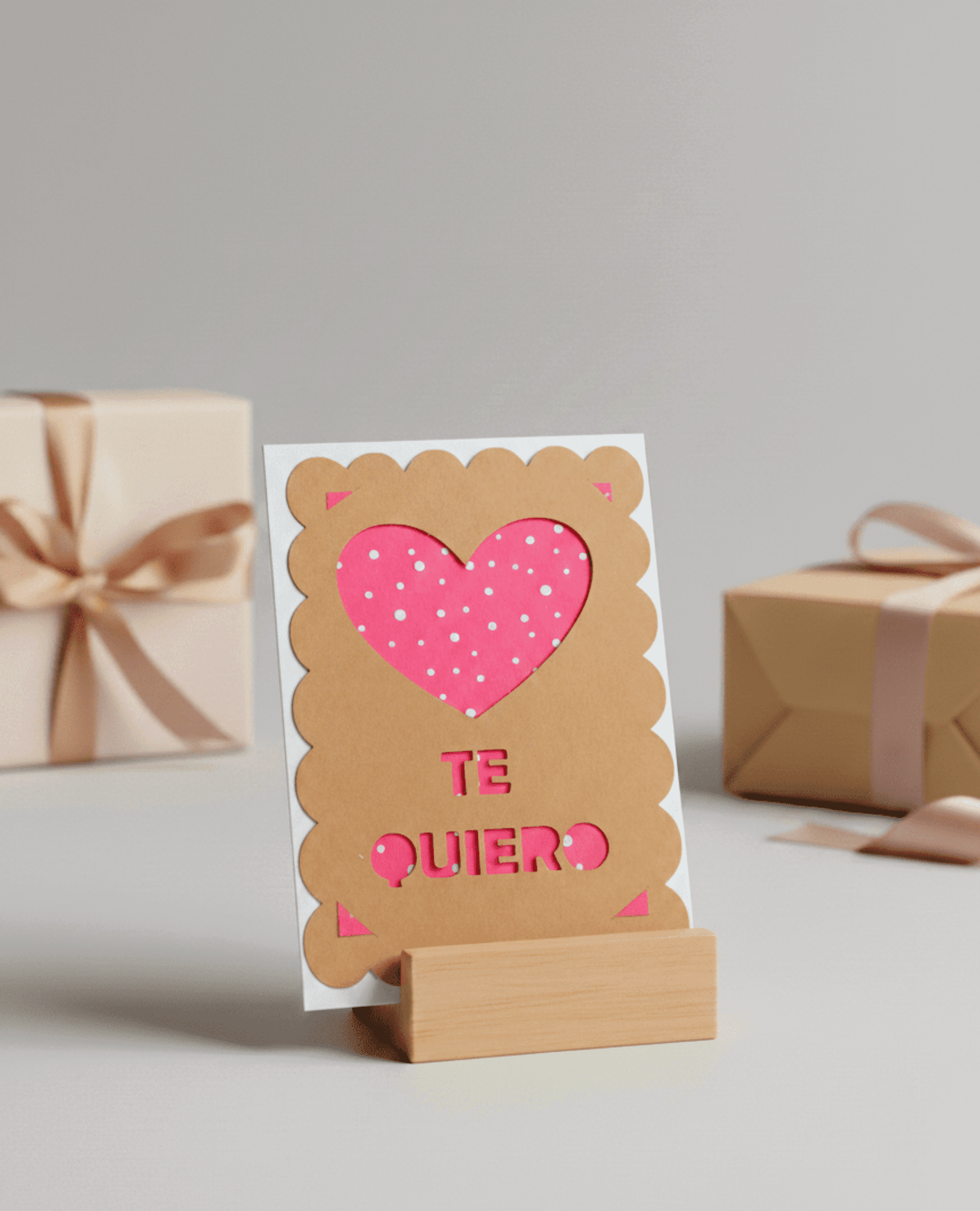 Tarjeta "Te quiero" - 1
