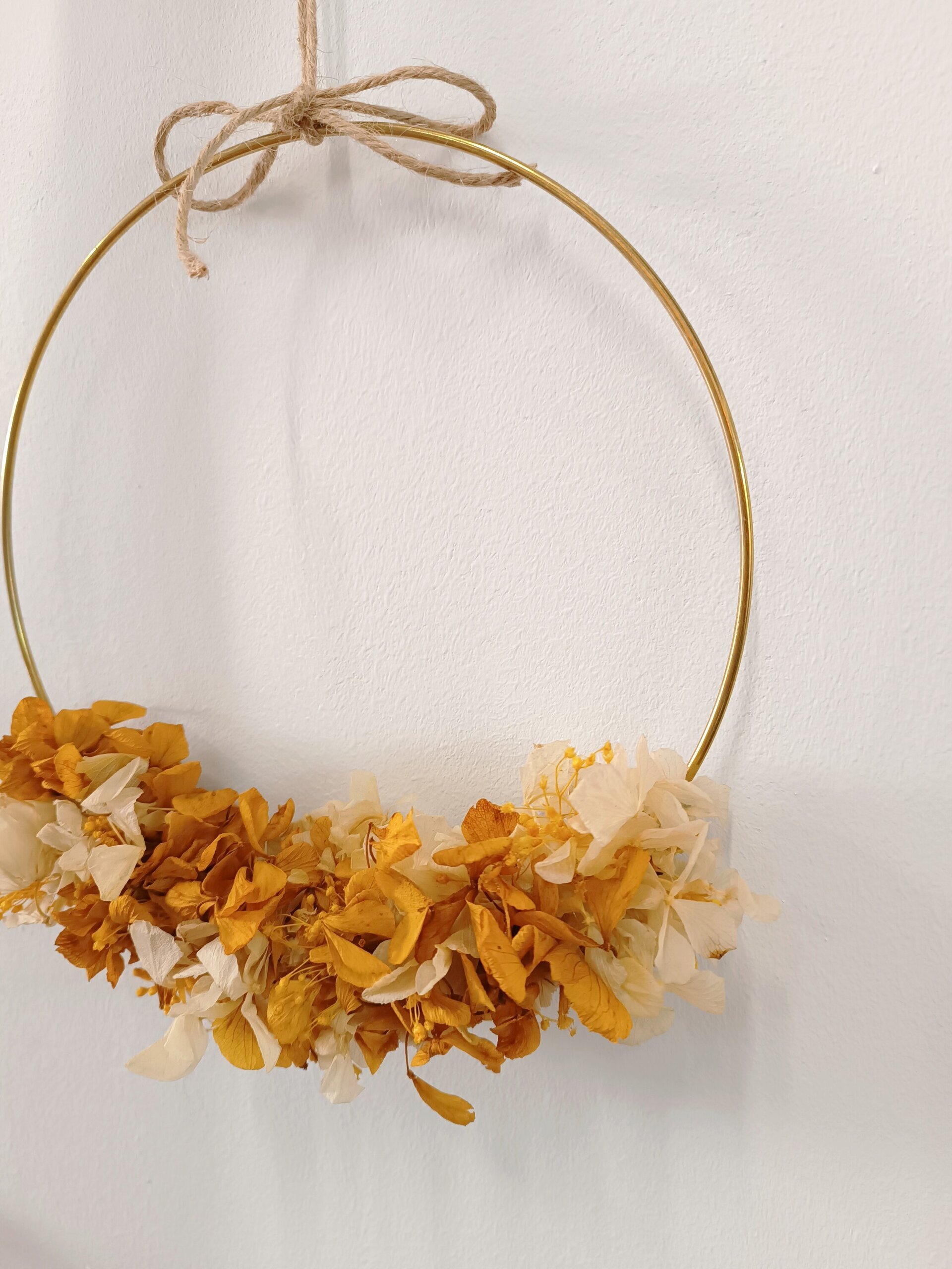 Corona de flores preservadas Dora - 3