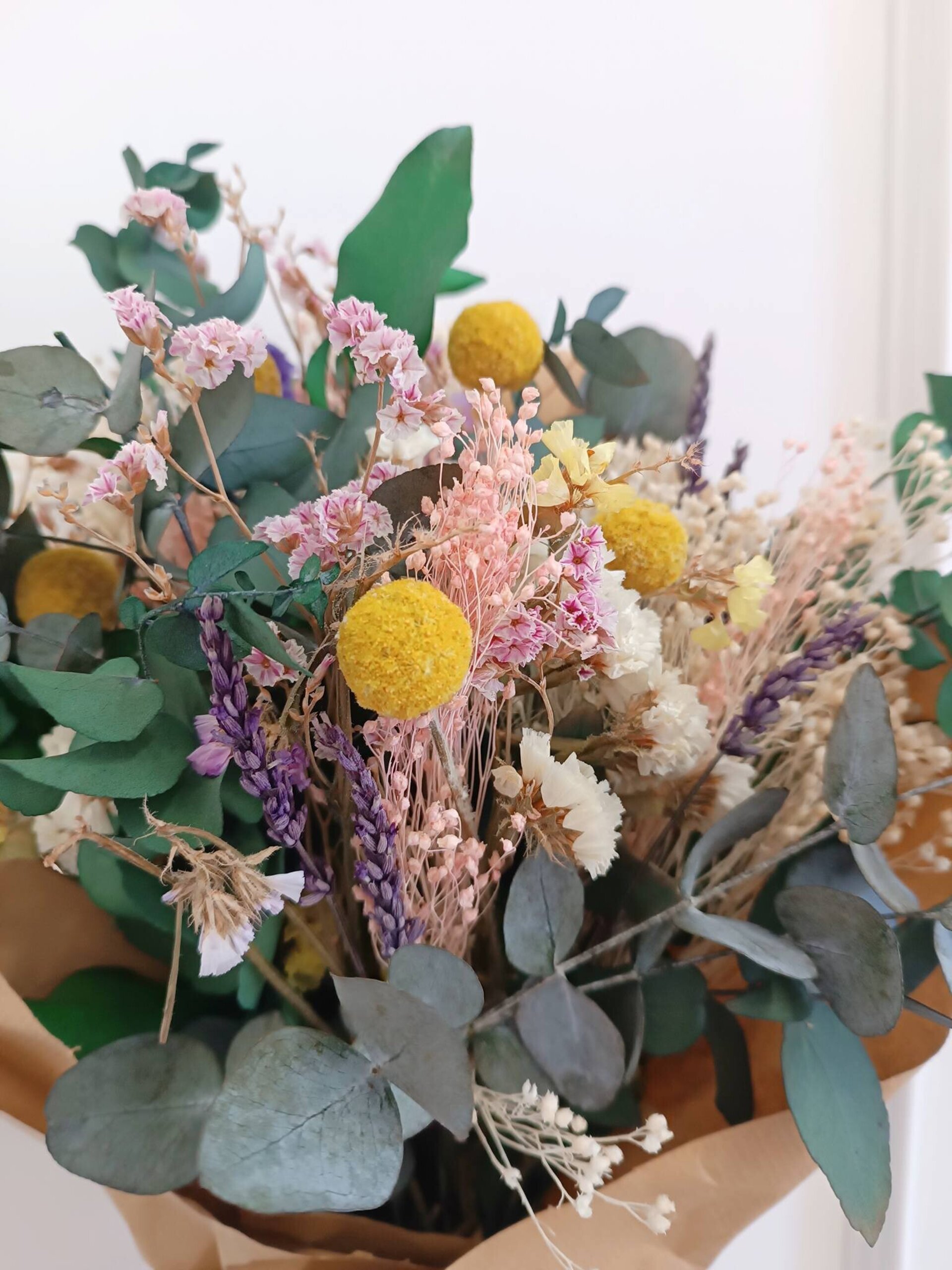 Ramo de flores preservadas campestre - 2