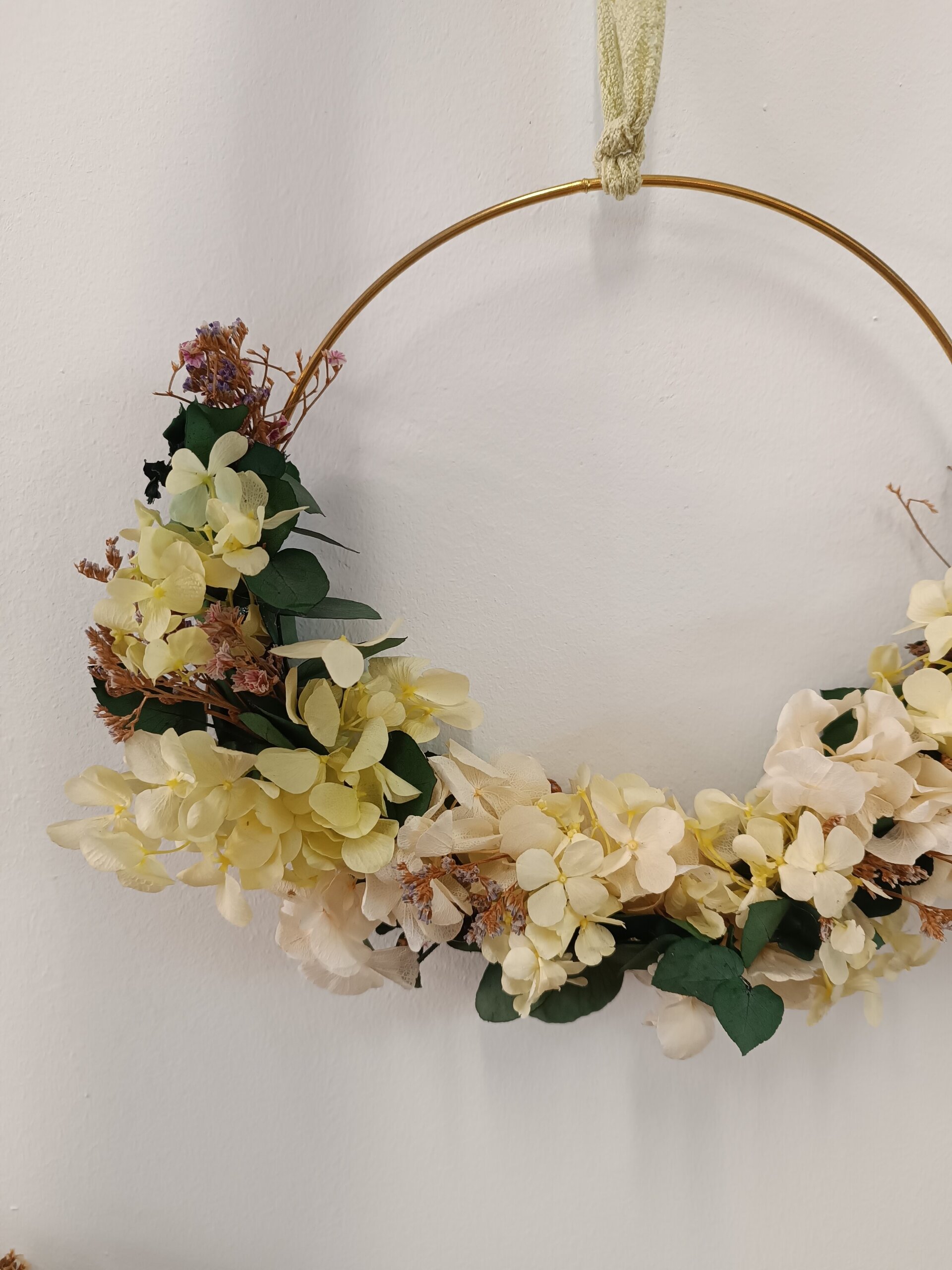 Corona de flores preservadas Lima - 3