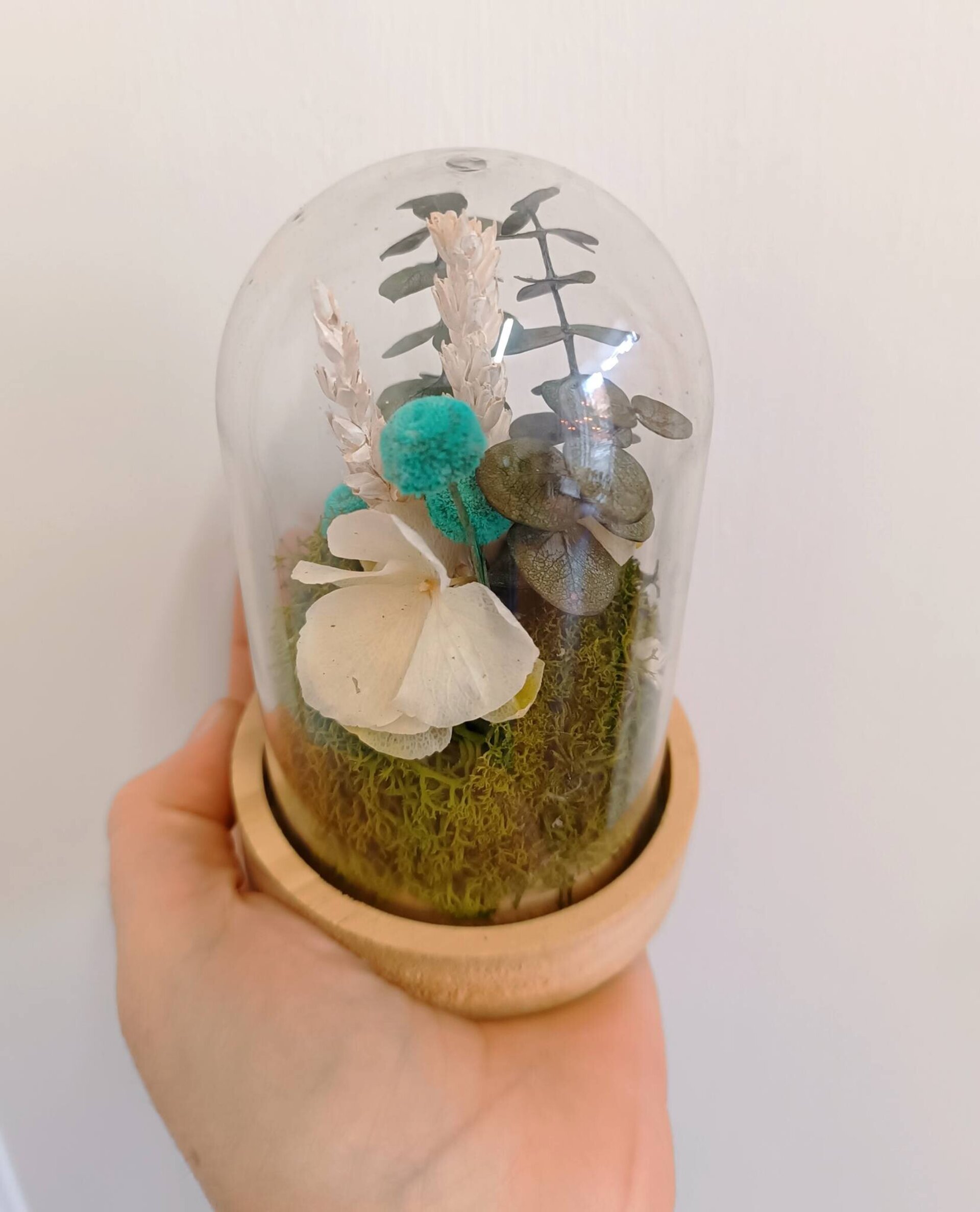 Cúpula de flores preservadas - 4