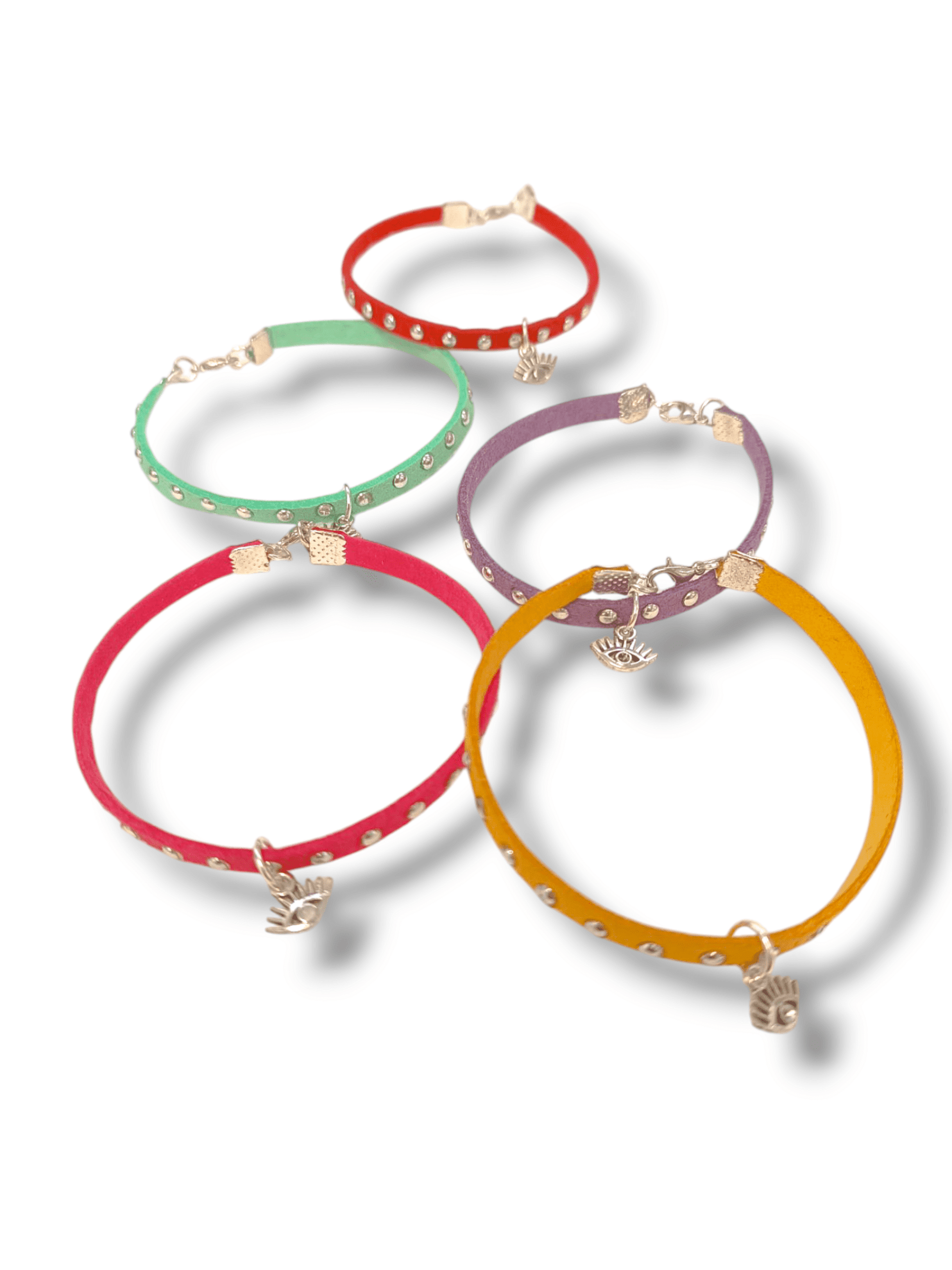 Pulseras cuero veggie - 1