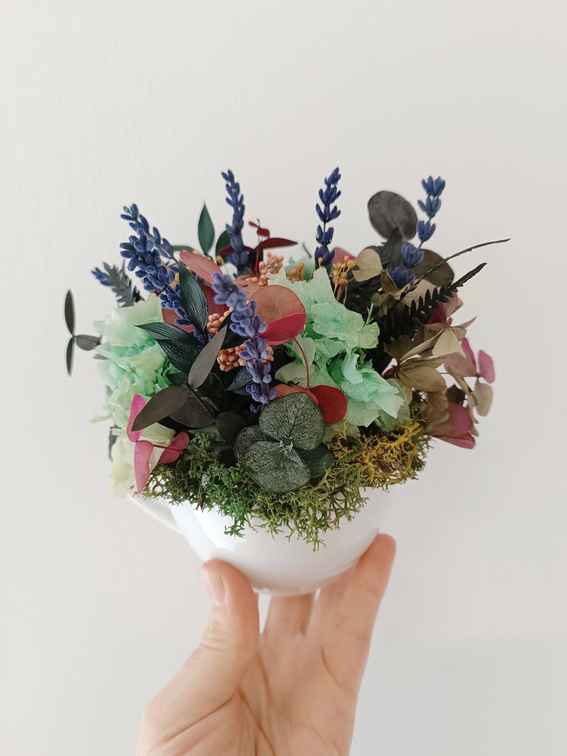 Taza de flores preservadas - 2